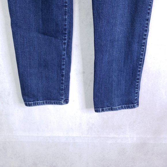 Levi's Women's 16M (33x29) Mid Rise Skinny Jeans, Medium Wash Blue Stretch Denim - Picture 9 of 9